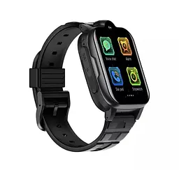Подарунковий дитячий водонепроникний смарт-годинник Smart Watch K15 4G з камерою і GPS-відстеженням Чорний - мініатюра 3