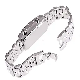 Годинник-браслет Led Watch Iron Samurai Сріблястий з червоними світлодіодами (IBW012SR) - мініатюра 4