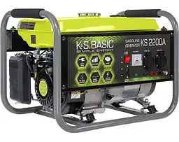 Генератор бензиновий Konner&Sohnen KSB 2200A, 230В, 2.0 кВт, ручний стартер, 33.2кг