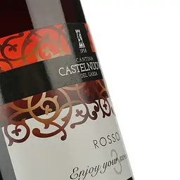 Вино Castelnuovo del Garda Rosso 3 червоне напівсолодке 0.75 л - мініатюра 3