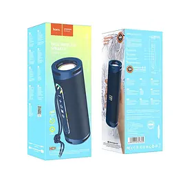 Портативна акустика Hoco Dazzling pulse sports BT speaker HC9 бездротова синя - мініатюра 2
