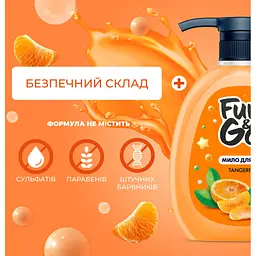 Рідке мило Fun&Go Tangerine 300 мл (4820204702038) - мініатюра 2