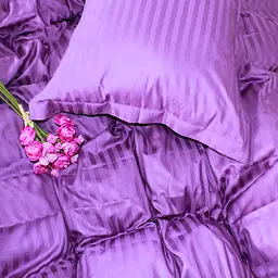 Постільна білизна MirSon Satin 30-0009 Purple 160х220 Сімейний (2200005250754) - мініатюра 4