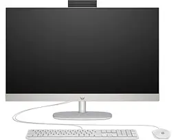 Моноблок HP 27 All-in-One 27-cr1004ua FHD IPS/Intel U7-155U/16GB/512SSD/UMA/DOS/Shell White (A45E3EA)
