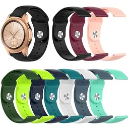 Силіконовий ремінець BeCover для Xiaomi iMi KW66/Mi Watch Color/Haylou LS01/Watch S1 Active Yellow (706361) - мініатюра 4