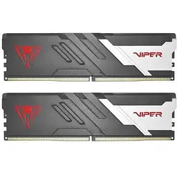 Пам'ять 16Gb x 2 DDR5 6000 MHz Patriot Venom чорний 36-36-36-76 1.35V з радіатором (PVV532G600C36K)