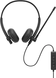Гарнітура Wired Headset - WH125, чорний Dell teh0024856 - мініатюра 2