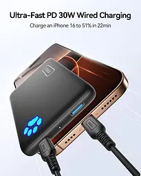 Павербанк INIU Qi2 MagSafe 10000 мА·год із швидкою зарядкою 30 Вт - мініатюра 2