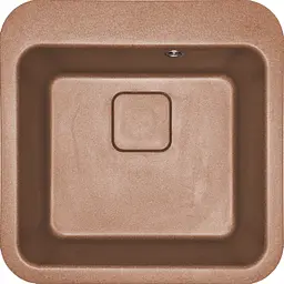 Кухонна мийка Adamant Exist 500x500x190 terra-cotta 422223, Коричневий