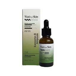 Ампульна сироватка WATI FOR SKIN для обличчя Madecassoside Ceramide Exosome-B заспокійлива 30мл