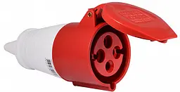 Розетка переносна P4 32А IP44 3P+PE ГП АСКО-УКРЕМ (A0080020005)
