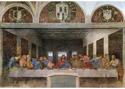 Пазл Clementoni Museum Collection: Таємна вечеря, Леонардо да Вінчі (Museum Collection - Leonardo Da Vinci - The Last Supper Puzzle - 1000 pcs.), 1000 ел. (39965) - мініатюра 2