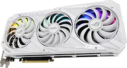 Відеокарта ASUS RTX 3080 10Gb ROG Strix White OC V2 LHR (ROG-STRIX-RTX3080-O10G-WHITE-V2) (GDDR6X, 320 bit, PCI-E v4.0 x16) Б/в - мініатюра 3