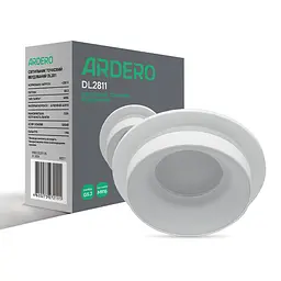 Вбудований світильник Ardero DL2811 під лампу білий