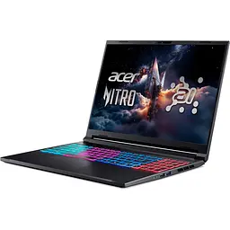 Ноутбук Ігровий ACER Nitro V16S AI ANV16S-61-R5N8, AMD Ryzen AI 7 350 до 5GHz, 16" WUXGA, 32GB, SSD 1TB, NVIDIA GeForce RTX 5060 8GB, Free DOS - мініатюра 4