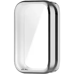 Чохол-накладка DK для Xiaomi Mi Smart Band 9 Pro Silicone Face Case (silver) - мініатюра 2