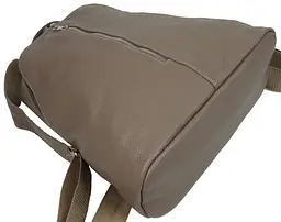 Рюкзак шкіряний жіночий Borsacomoda 841.035 14 л Світло Коричневий - мініатюра 6