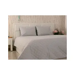 Покривало Руно двостороннє декоративне Velour Dark Grey ромб 150х220 см (360.55_Dark Grey ромб) - мініатюра 10