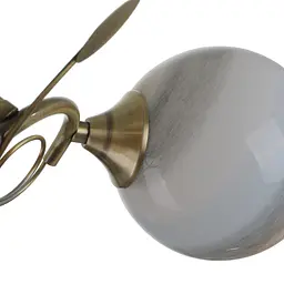 Люстра Brille стельова для передпокою E27 60W AB (LK-682C/2) - мініатюра 3