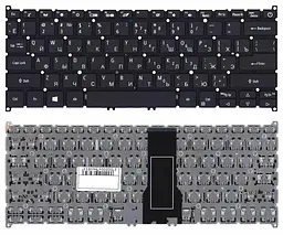 Клавіатура для ноутбука Acer Spin 5 SP513-51, Black, (No Frame)