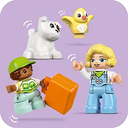Конструктор LEGO DUPLO Інтерактивний пригодницький потяг 57 деталей (10427) - мініатюра 9