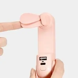 Вентилятор Jisulife F8X Pink - мініатюра 4