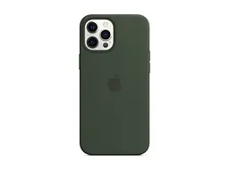 Чехол Apple Silicone Case with MagSafe for iPhone 12 Pro Max HQ Cyprus Green