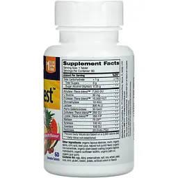 Ферменти травні для дітей Enzymedica Kids Digest Chewable Digestive Enzymes зі смаком фруктів 60 жувальних таблеток - мініатюра 2