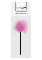 Тіклер-перо Toy Joy Sexy Feather 22 см рожевий - мініатюра 2