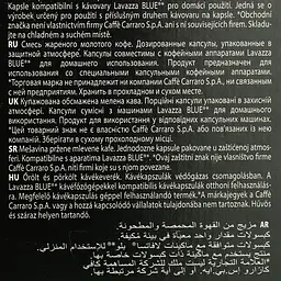 Уцінка. Кава в капсулах Carraro Lavazza Blue Crema Espresso, 100 капсул - мініатюра 6