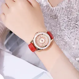 Жіночий наручний годинник 2172RGRD Rose Gold-Red Skmei acs0030200 - мініатюра 3