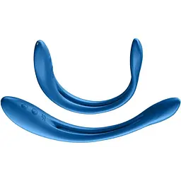 Універсальний гнучкий вібратор для пар Satisfyer Elastic Game Dark Blue - мініатюра 7