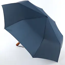 Чоловіча складана парасолька повний автомат Art Rain синя - мініатюра 2