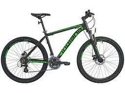 Велосипед чоловічий Indiana X-Pulser 2.6 M15 26" Black/Green - мініатюра 3
