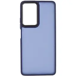 Чохол TPU+PC Lyon Frosted для Realme C55 Navy Blue - мініатюра 2