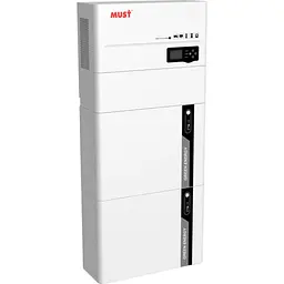 Гібридний сонячний інвертор Must HBP-55482ES + АКБ 2 х LiFePo4 [51.2V/100Ah/10240Wh] [151915] - мініатюра 3