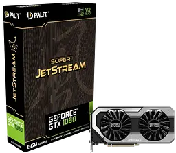 Відеокарта GeForce GTX 1060 6GB Palit Super JetStream (NE51060S15J9-1060J) Б/В