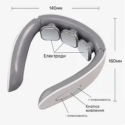 Масажер для шиї Inspire BISD-200301 Белый - мініатюра 3