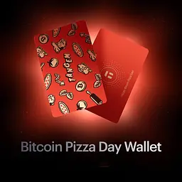 Криптогаманець Tangem 2.0 Bitcoin Pizza Day Wallet набір з 3 карт (TG-PIZZADAY) - мініатюра 4