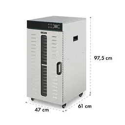 Дегідратор-сушарка для овочів фруктів Klarstein Master Jerky 300 40-90 °C (10034544) - мініатюра 8