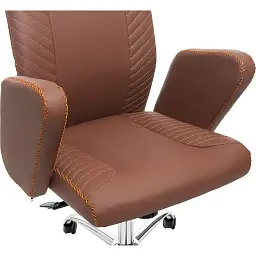 Офісне крісло GT Racer B-2380, коричневе (B-2380 Brown) - мініатюра 7