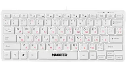 Клавіатура Maxxter KBM-C01W-UA White - мініатюра 3