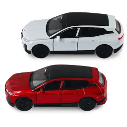 Автомодель - BMW iX (червоний, білий) - мініатюра 8