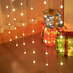 Гірлянда-штора XPRO Кульки LED 3х0.8 м (234575796_399) - мініатюра 8