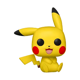 Фігурка Funko Pop Фанк Поп Покемон Пікачу сидить Pokemon Pikachu 10 см P GP 842 - мініатюра 2