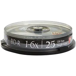 Диск BD HP BD-R 25GB 6X 10шт (69321/BRE00071-3)