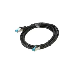 Патч-корд 2м, FTP cat 5e RJ-45 black Vention (VAP-B05-B200)