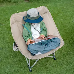 Стілець складаний Naturehike Stellaluna T04 CNK2550JJ022 бежевий - мініатюра 7
