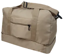 Дорожня сумка з відділом для взуття 40L Wallaby Бежева - мініатюра 5
