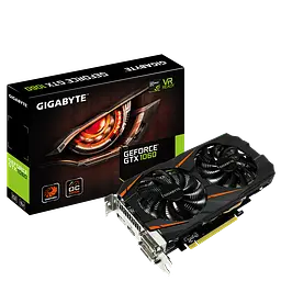 Відеокарта GeForce GTX 1060 3GB Gigabyte WindForce OC (GV-N1060WF2OC-3GD) Б/В - мініатюра 2
